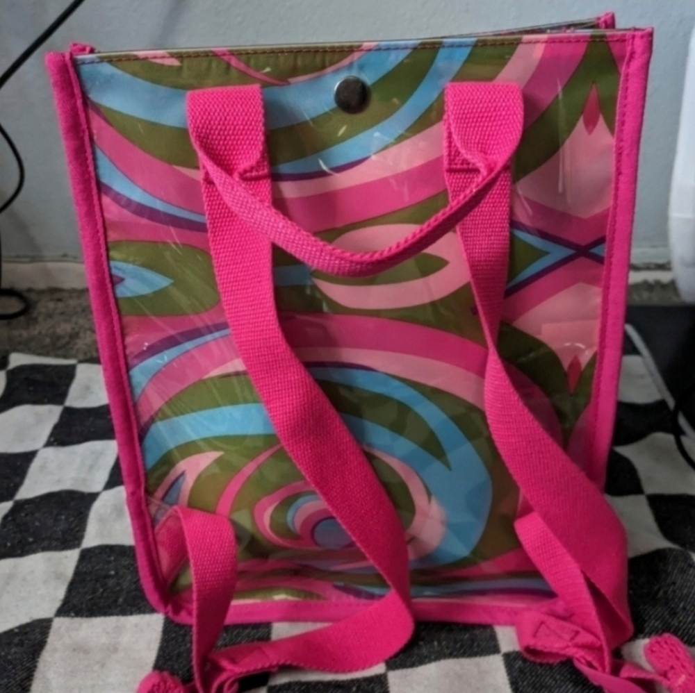 Barbie Mattel Backpack Womens Limited Edition NWT Pink Green 102025 - Picture 8 of 12
